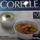 코렐 공기 대접 세트 10P/화이트(한국형)/CORELLE RICE/SOUP BOWL 10/589725/오명품아울렛 이미지