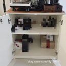 리센트커피 | 홈카페 만들기 리센트 퐁듀 속깊은 주방수납장 800상부장세트