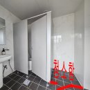 희망세차장 | 마포구(마포) 큐비클 공덕동 세차장 화장실 칸막이 큐비클 시공 후기 : 화장실 틈새 공간, 청소 도구함...