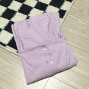 탑스퀘어 | [후기] 도프 Luvit 스퀘어 가디건 탑_퍼플핑크