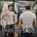 브랜드짐 | 카미드 머슬핏 반팔 남자 데일리룩 짐웨어 코디 운동복 추천 브랜드 후기