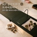 트라이호미 0.5유닛 워터 디스펜서 후기, IGT 테이블에 달아봤습니다