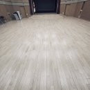 강당 | 화성학교청소 강당마루바닥 미끄럼 방지 왁스코팅 후기