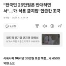 개 식용 금지법 그리고 전국민 25만원 이미지