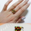 제가만든!!!!!!!!!!!!!handmade ring, earing, bracelet :) 이미지
