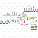 ●후쿠오카 지하철 노선표● 이미지
