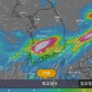 전국 돌풍 불고 많은 비 (토,일,월 레이더영상) 이미지