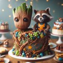 AI가 만든 가디언즈 오브 갤럭시 생일 파티 케이크.jpg 이미지