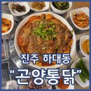 따봉통닭 | 하대동술집 곤양통닭 진주에서 줄서서 먹는 웨이팅맛집 닭찜 추천