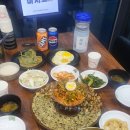 쟁반꼬막비빔밥 배방 월천리맛집 가족외식 추천 마시코 배방점 막걸리,계란후라이,도토리부침개는 서비스~