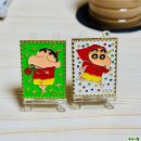 럭키텐 인형뽑기방 | 명동 코리아마트 짱구 가챠 뽑기 랜덤 액자컬렉션