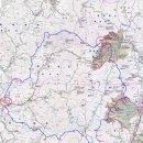 세븐일레븐 광주오치삼각점 | 운문지맥1,2,3구간(비학산~운문산~가지산)