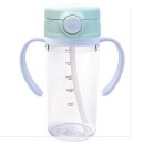 주식회사 민트로켓 | 아가프라 스타 트라이탄 빨대컵 300ml, 민트, 1개