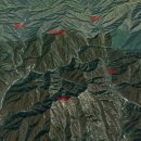 DMZ평화의길 27코스 2부 : 퍼붓는 빗속에 금강산 비로봉을 가늠하며 이미지