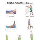 Calf Strain Rehabilitation Exercises 이미지