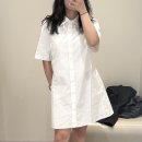 코튼 쇼츠, 클래식 코튼 미니 셔츠 드레스, 드레이프 플리티드 스트레이트 레그 트라우저 착용샷 후기