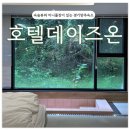 숲무인텔 | [마장호수숙소/솔직후기] 숲속뷰로 힐링하는 “호텔데이즈온”