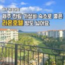 제주 한림 가성비 숙소 라온호텔 프라이빗타운