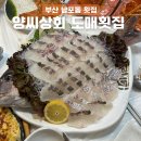 도매상회 | 부산 남포동 횟집 술집ㅣ양씨상회 도매횟집 역대급 맛집 참돔 유비끼 코스 후기