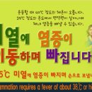염증과 체온, 38.5℃ 미열에서 암이 사라진다. 이미지