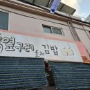 옆구리터진올레김밥
