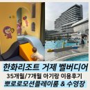 한화리조트 거제벨버디어 뽀로로디럭스룸&amp; 인앤아웃풀 수영장 이용후기 (어린아이와 함께한 여행)