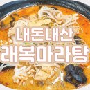 래복마라탕 | [내돈내산]일산 풍동 상가단지 점메추 마라탕 맛집 래복마라탕후기