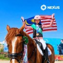 Sharifah 3rd-place-FEI Jumping World Cup Eurasian League 이미지