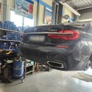 An수입차수리 | 경산에어쇼바수리｜BMW 730 xDrive 조수석 뒤 에어쇼바 무너짐,수입차수리 후기