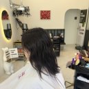 [시술 후기] 부스스한 반곱슬 정리, 자연스럽고 차분한 볼륨매직 단발머리 도안점에서