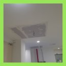 부평북로236번길 | 사무실 천장 석고보드 퍼티로 메우고 흰색 페인트 색칠하기