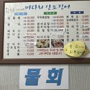 바다회산오징어
