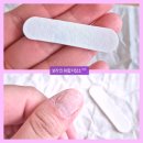 다이소 링링 네일팁 내돈내산 후기! 코핀팁 오발 네일 리폼 꿀팁💜