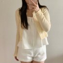 민정뷰티샵 | 안색 밝혀주는 봄 여성 니트 가디건 코디 추천, 샵시예(시예) 소프트 블라우스 가디건 착용 후기