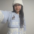 손뜨개 | 눈꽃 루돌프 가디건 드디어 완성 🧶❄️ 캐시03 대바늘 손뜨개 니팅 완성 후기