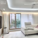 말흘5길 | 데코인홈 창녕커튼 코아루 34평, 인테리어 톤을 맞춘 커튼 블라인드 시공후기