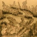 실경산수화 이미지