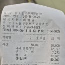 24년 06월 18일 원무과 카드사용내역입니다. 이미지