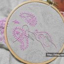 내 마음의 힐링 프랑스자수 이미지