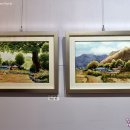 우리 동네 수채화 이미지