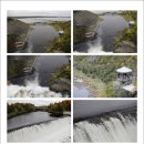 Canada - 퀘벡주의 몽모랑시 폭포(Montmorency Falls)와 오를레앙 섬(Ile d‘Orleans) 이미지