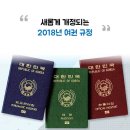 2018년 새롭게 개정되는 여권 규정의 모든 것... 이미지