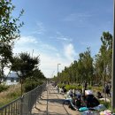 CU 동부이촌점 | [여의도 불꽃축제]이촌 한강공원 노들섬 앞쪽 자리 후기(자전거 라이딩, 간식 꿀팁, 시간대별 인파)