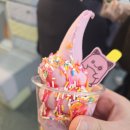 롯데월드 어드벤처 매직아일랜드에 파는 메이플스토리 핑크빈 아이스크림 후기