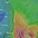 유럽 ECMWF &#34;12호 태풍 종다리, 일본 관통 후 대한해협--＞거가대교--＞경남,전남 상륙(소멸)&#34; 이미지