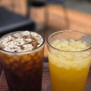 대한빌딩(달콤커피) | 커피빈 메뉴 추천 스파클링 망고 캐모마일 카페인 없는 음료랑 아메리카노 먹은 후기