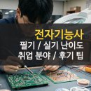 정립전자 | 전자기능사 필기 실기 난이도 후기 및 공부법 취업 전망