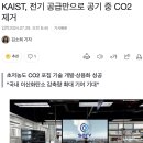 KAIST, 전기공급만으로 공기 중 CO2 제거 이미지