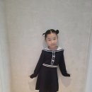 덕진-126 | 로엠걸즈 단정 스웨터 원피스 RGOK2611P 네이비 140 사이즈 후기, 초등 저학년 데일리룩 추천