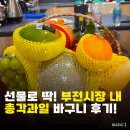이사선물, 생신선물로 딱! 부전시장 내 총각과일 과일바구니 구매 후기!